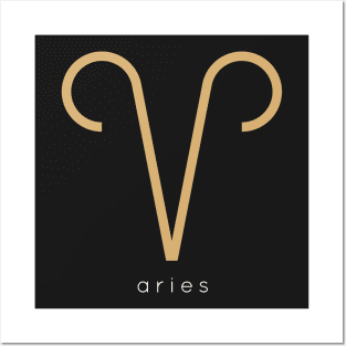 Zodiac Sign Aries Posters and Art